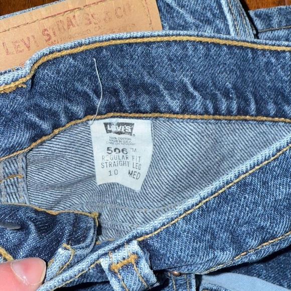 Vintage Levi’s 506 1995 15506-0292 Straight Leg Made in USA - Picture 5 of 8